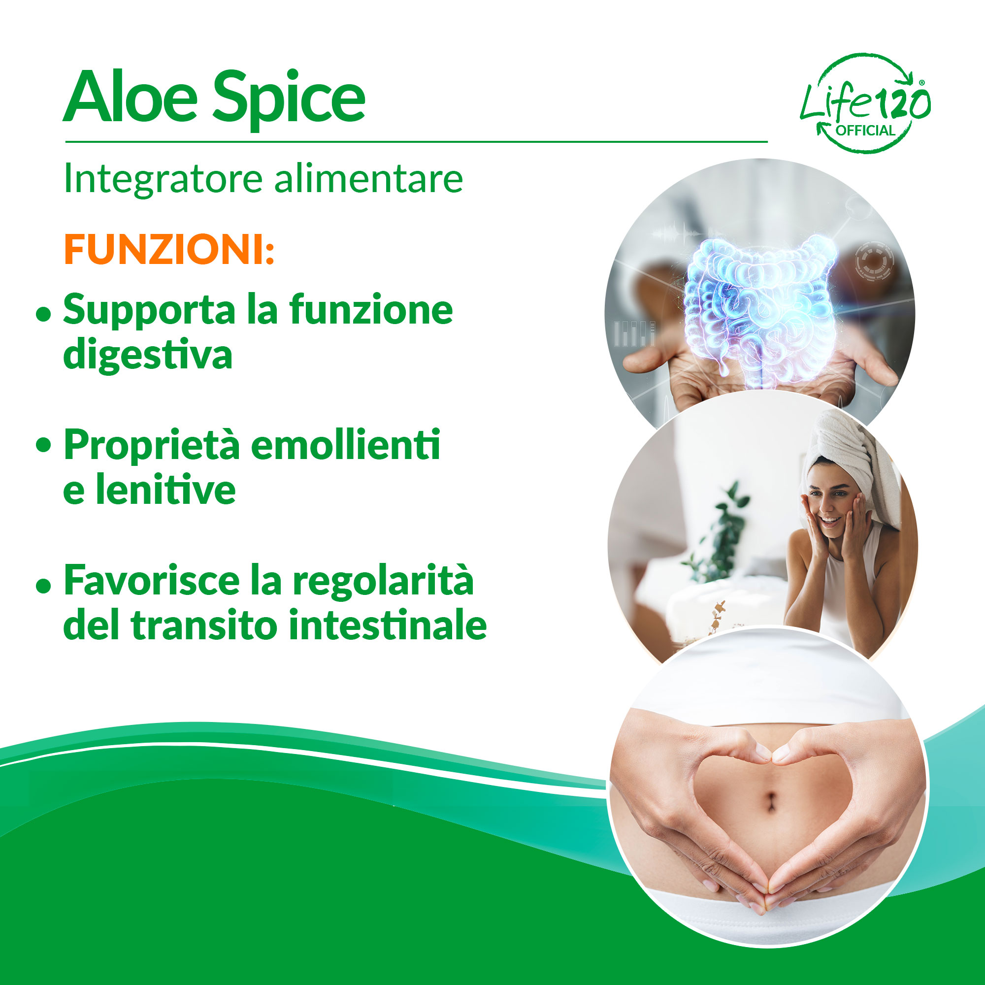 Supporta la digestione e il benessere intestinale