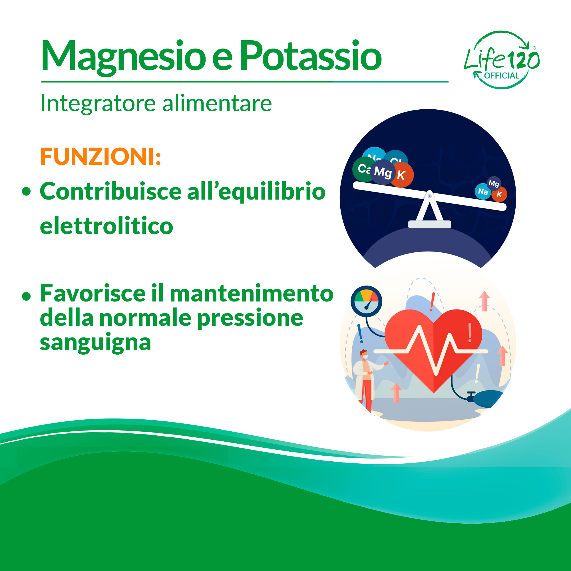 Previene crampi e favorisce la massa muscolare