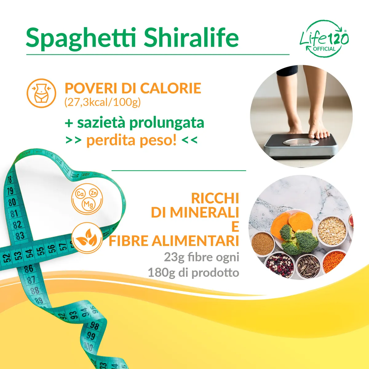 Spaghetti Shiralife 600 g — vista 3