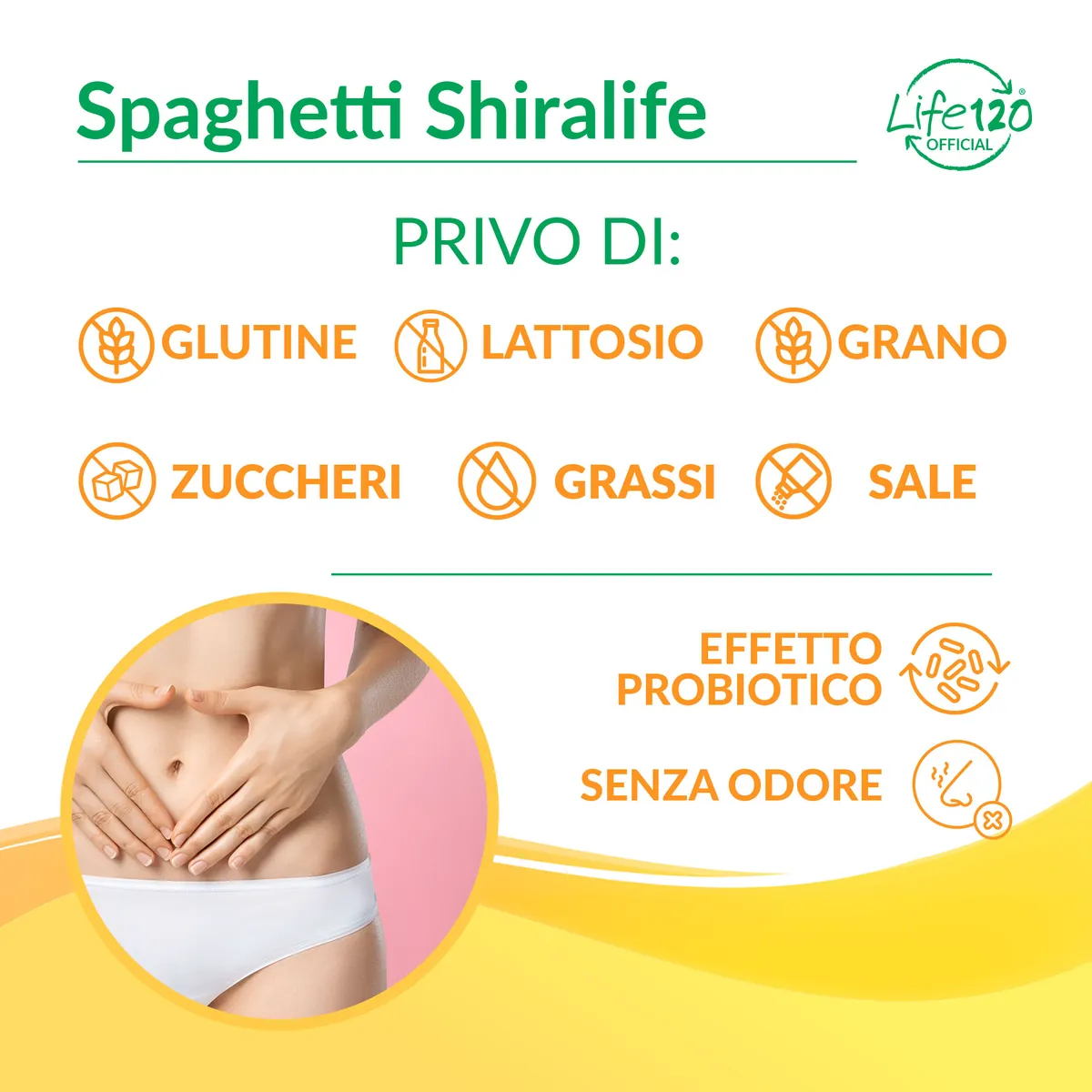Spaghetti Shiralife 600 g — vista 2